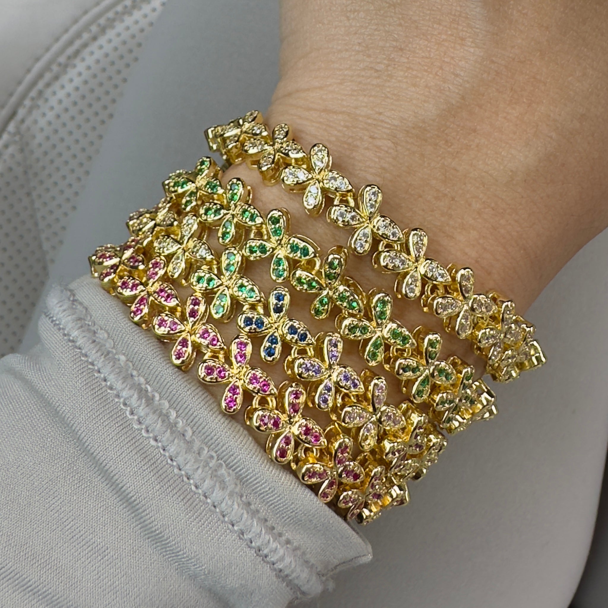 Pavé Lucky charm Bracelet