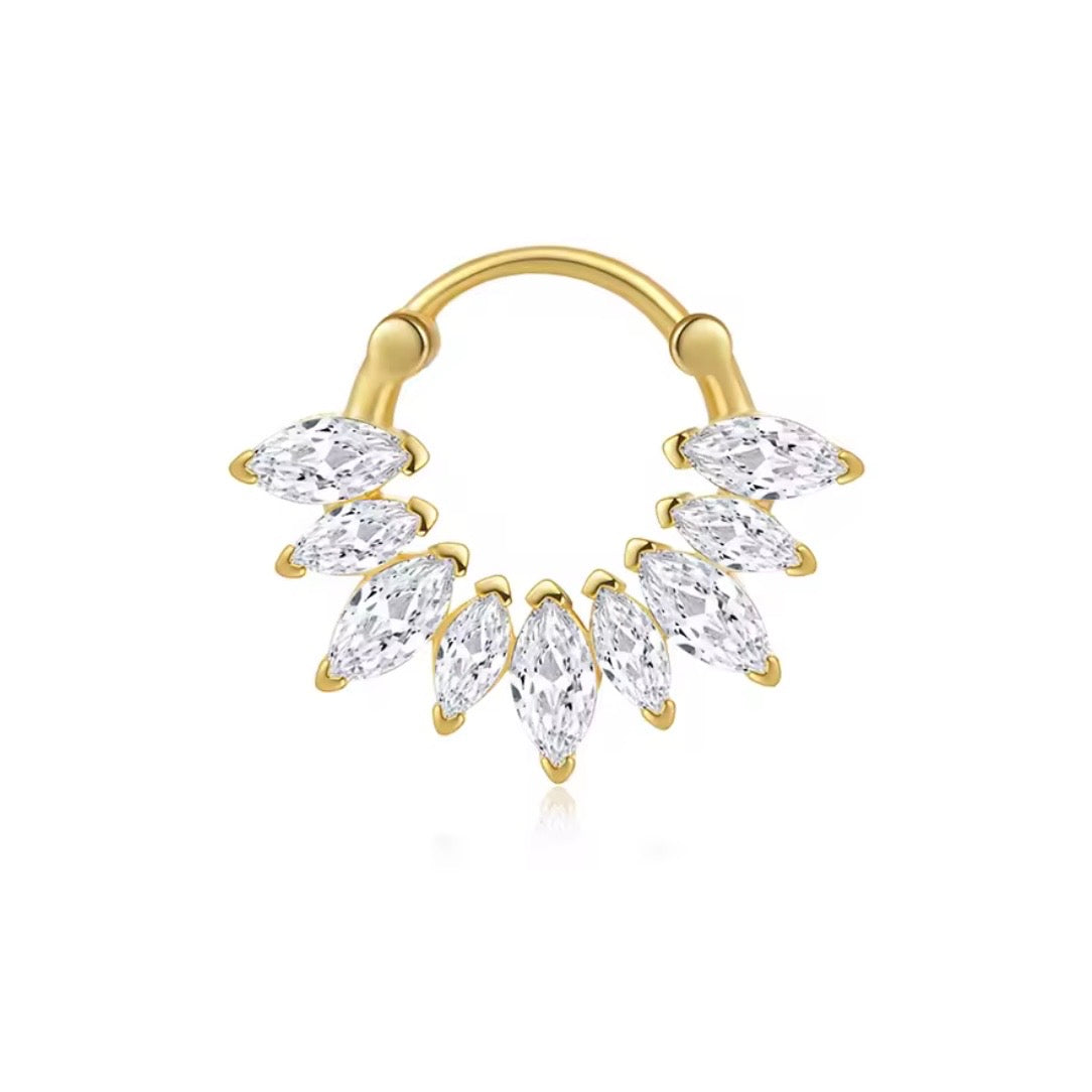 Marquise hinge clicker