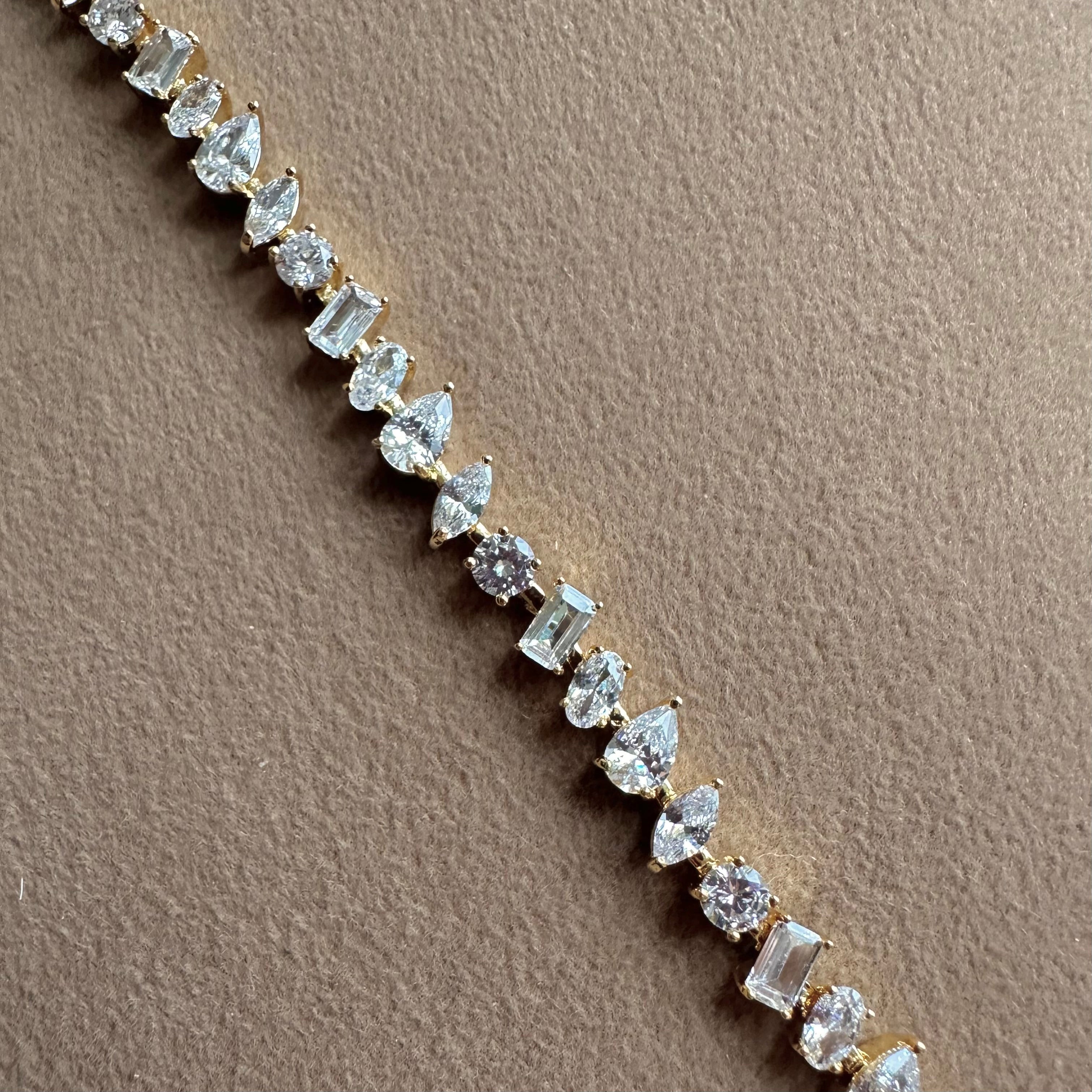 Multi-shape Tennis Bracelet