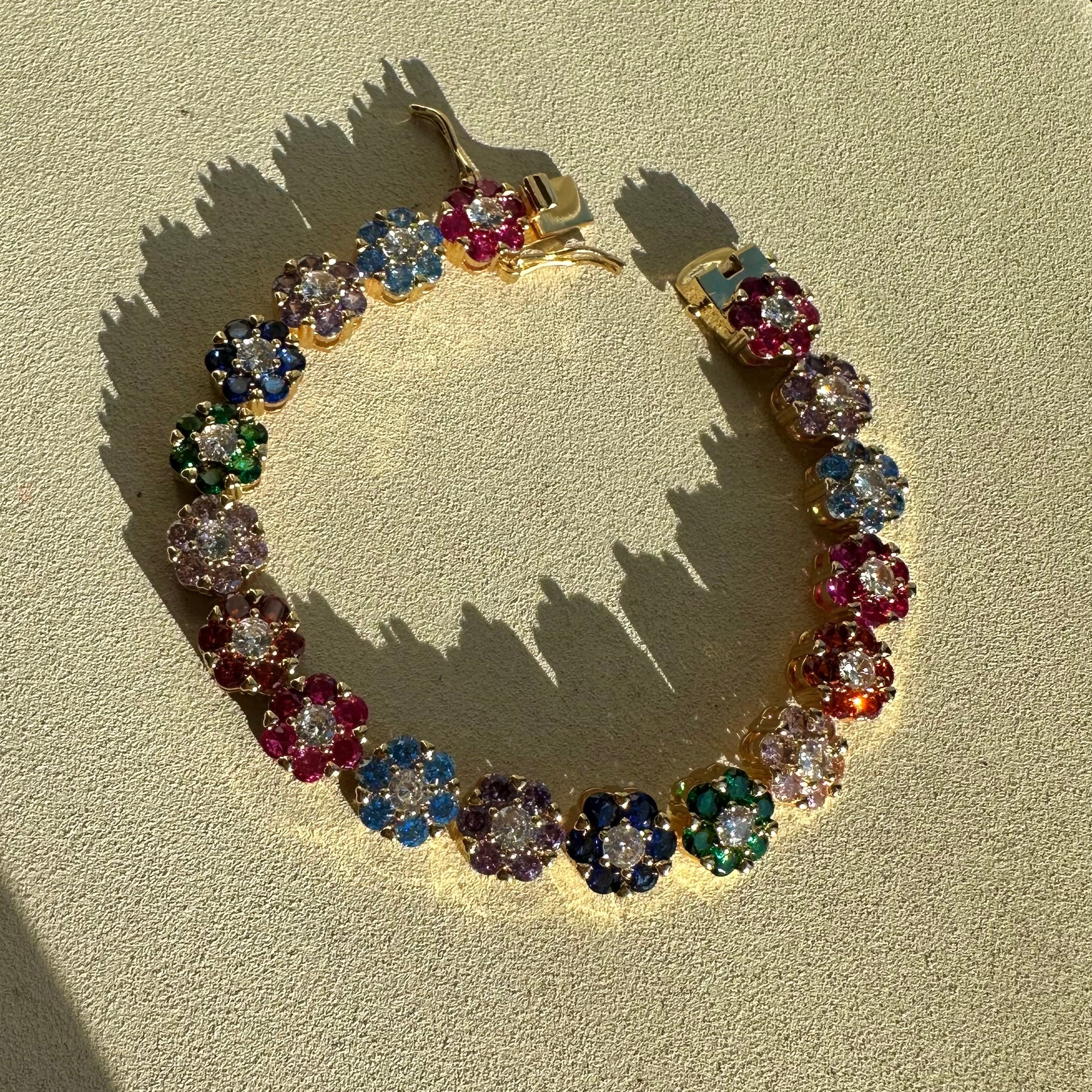 Blossom Tennis Bracelet