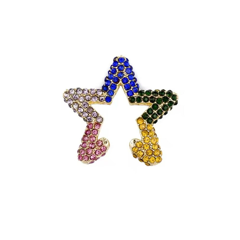 Large Star Ear Cuffs