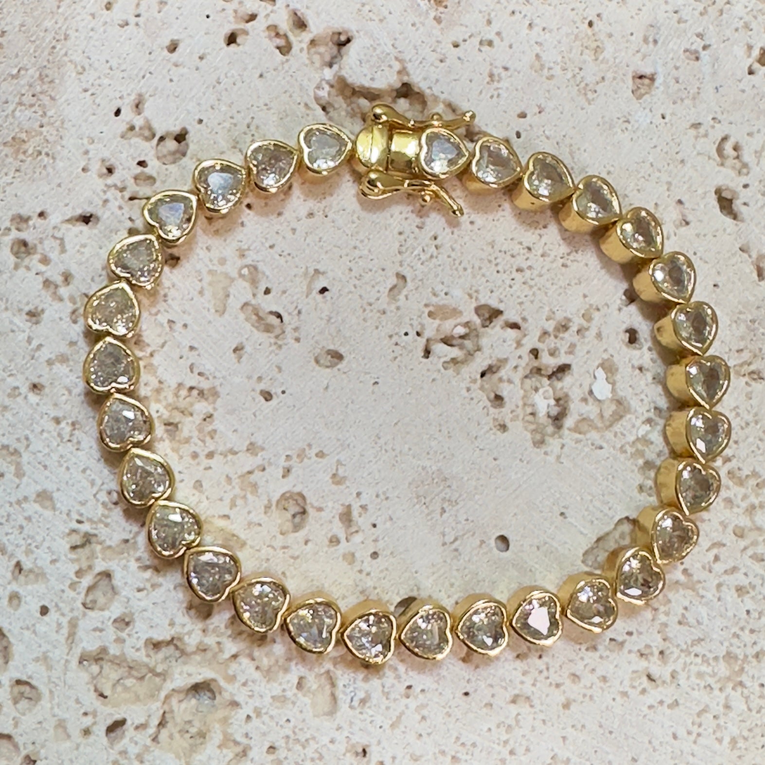 Hearts Tennis Bracelet