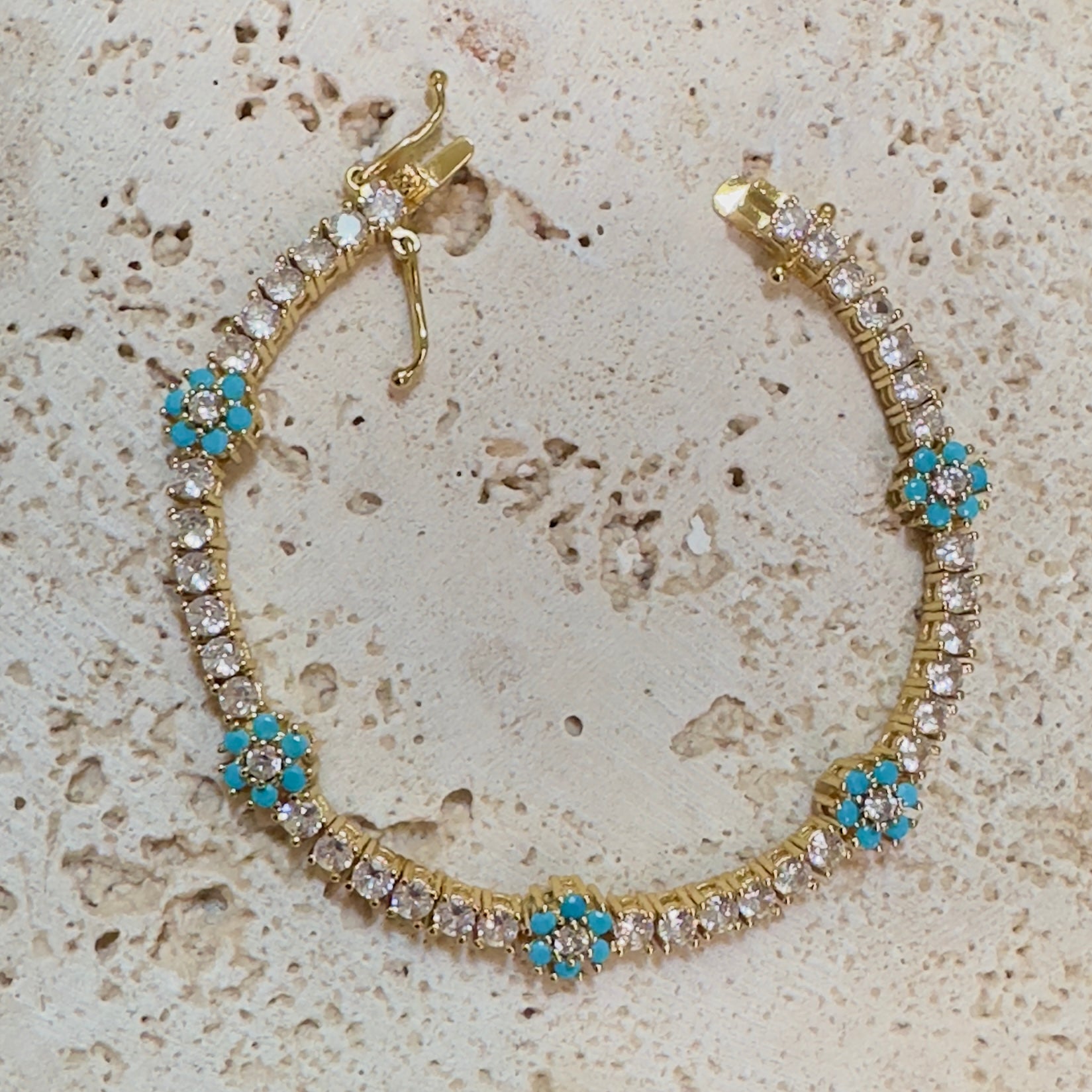 Daisy Tennis Bracelet