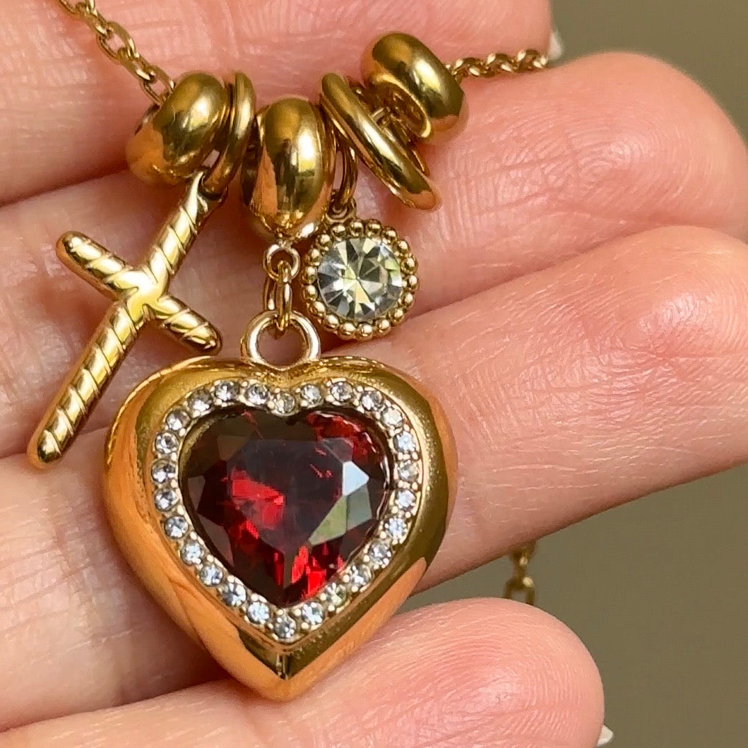 Forever after Heart Necklace