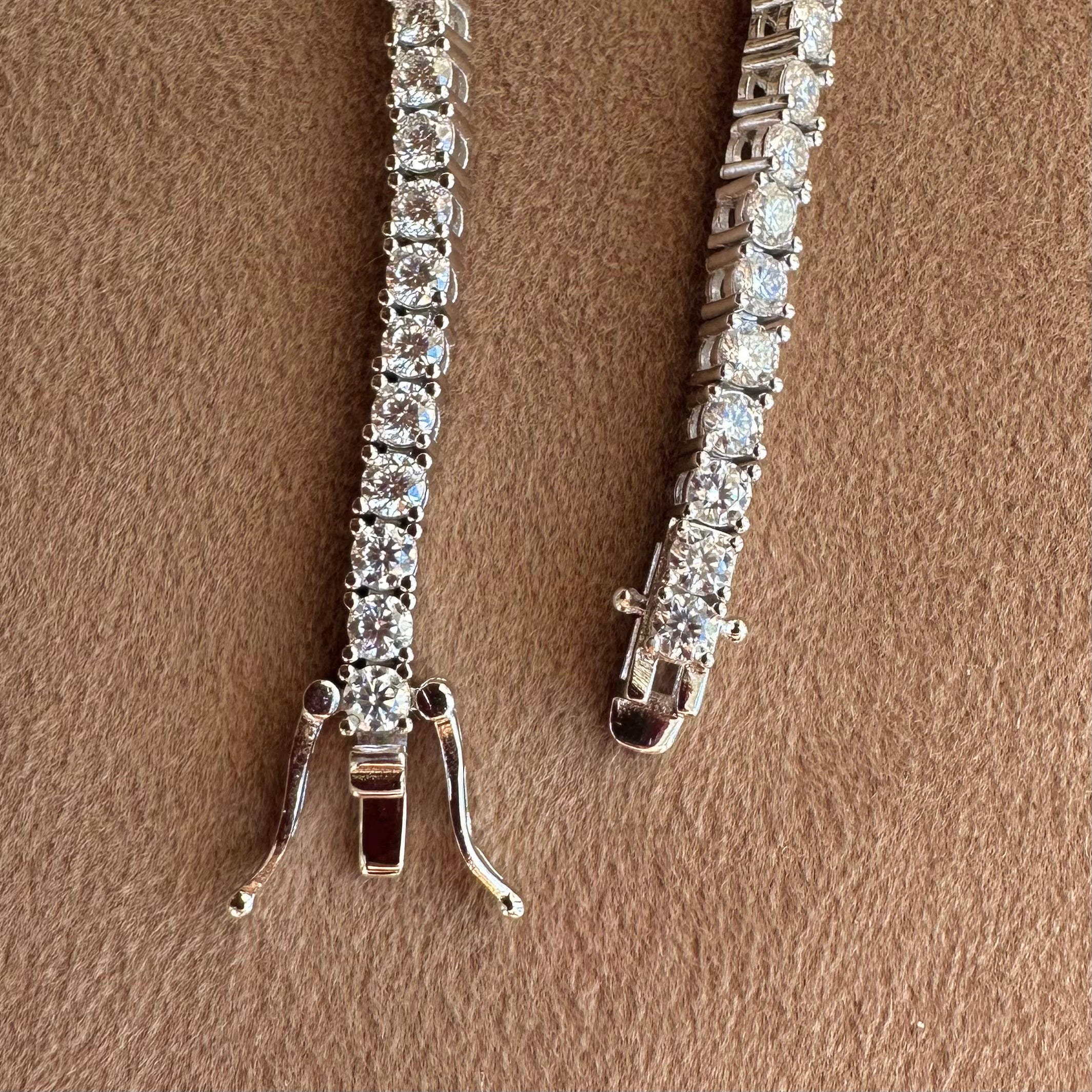 3mm moissanite tennis bracelet | 925 Silver