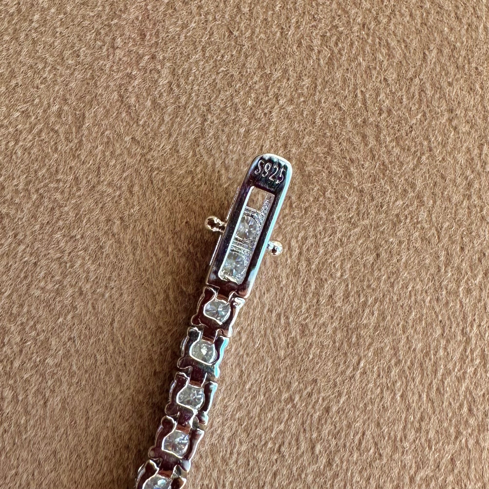 3mm moissanite tennis bracelet | 925 Silver