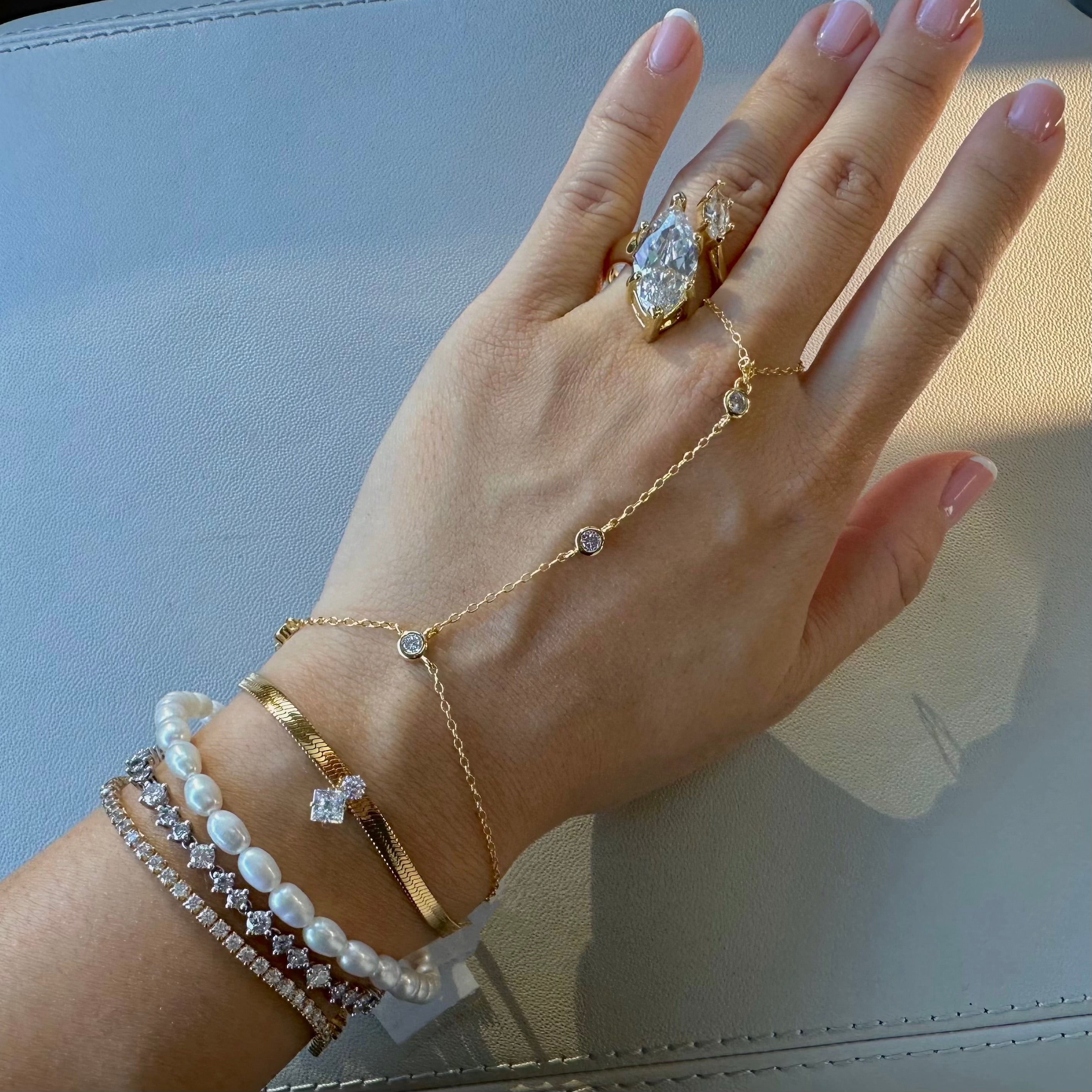 Dainty Hand Chain