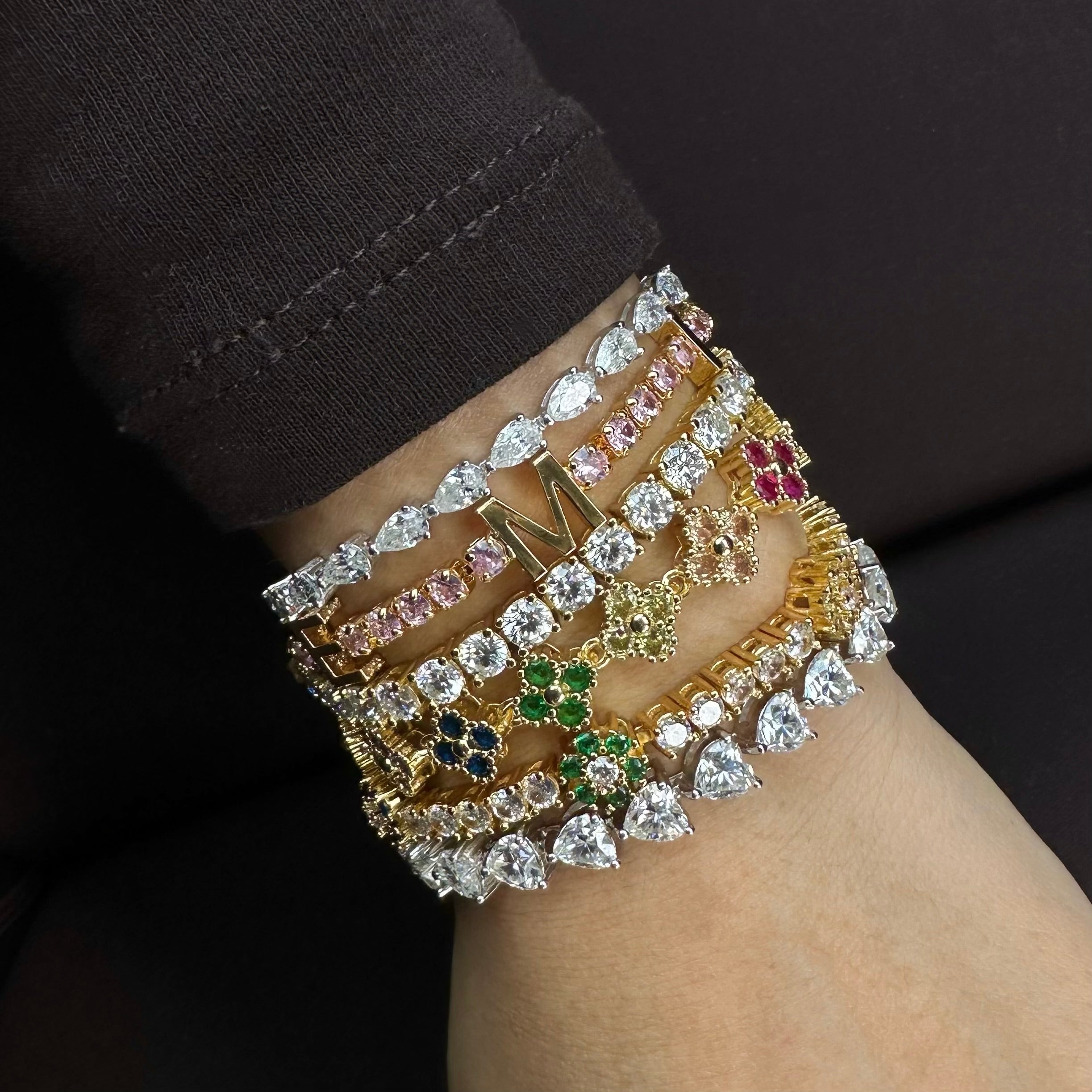 Daisy Tennis Bracelet