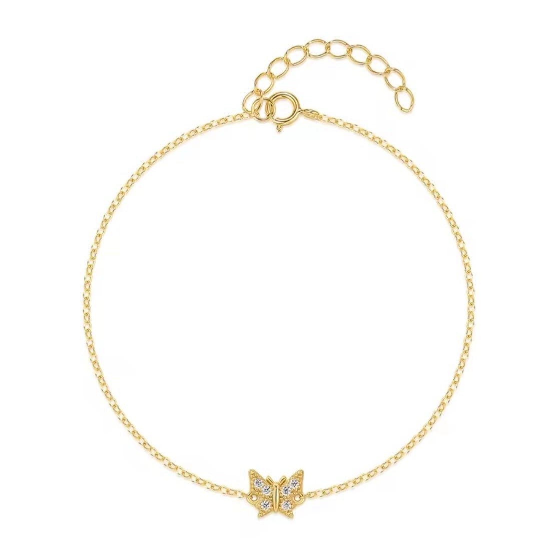 Dainty Butterfly Bracelet
