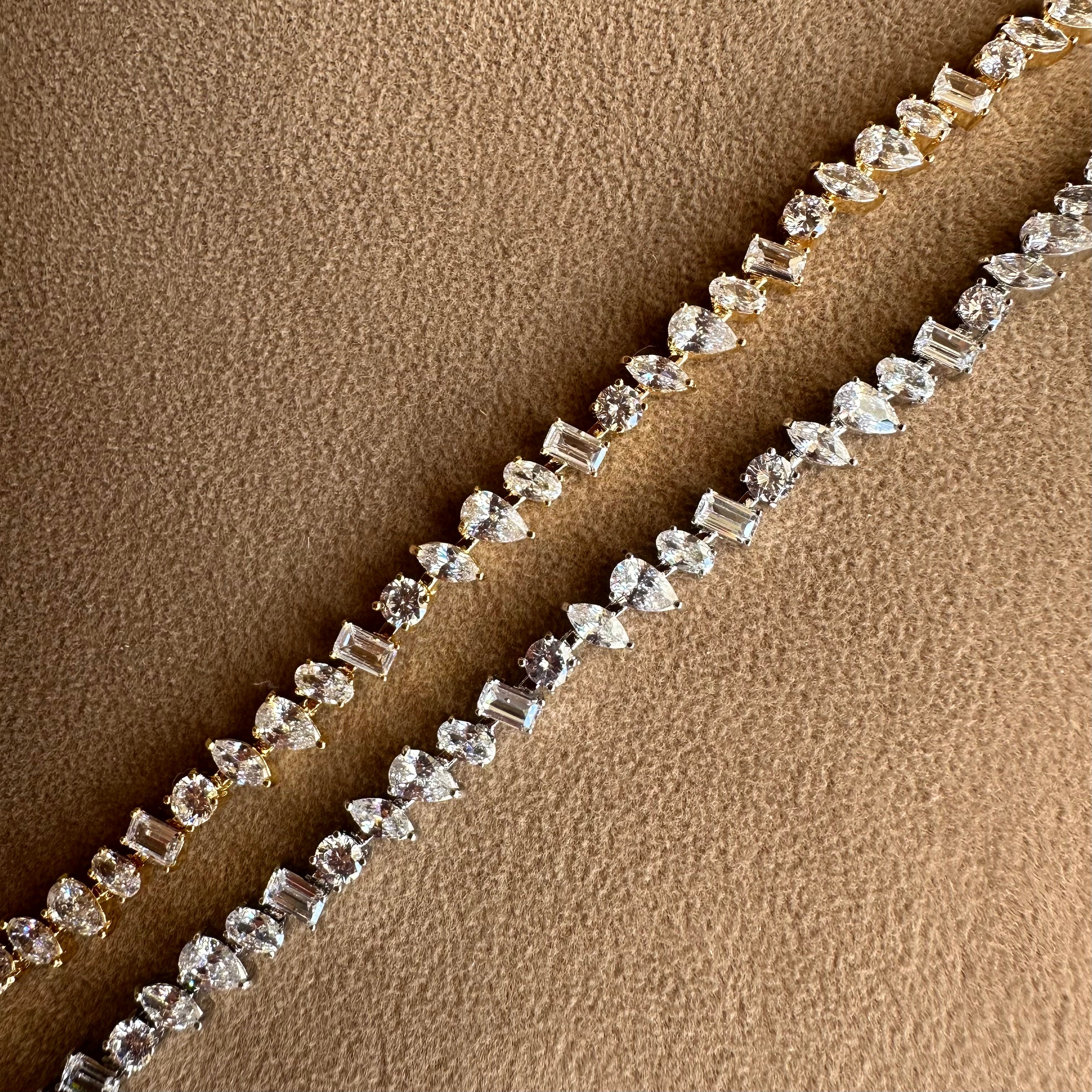 Multi-shape Tennis Bracelet