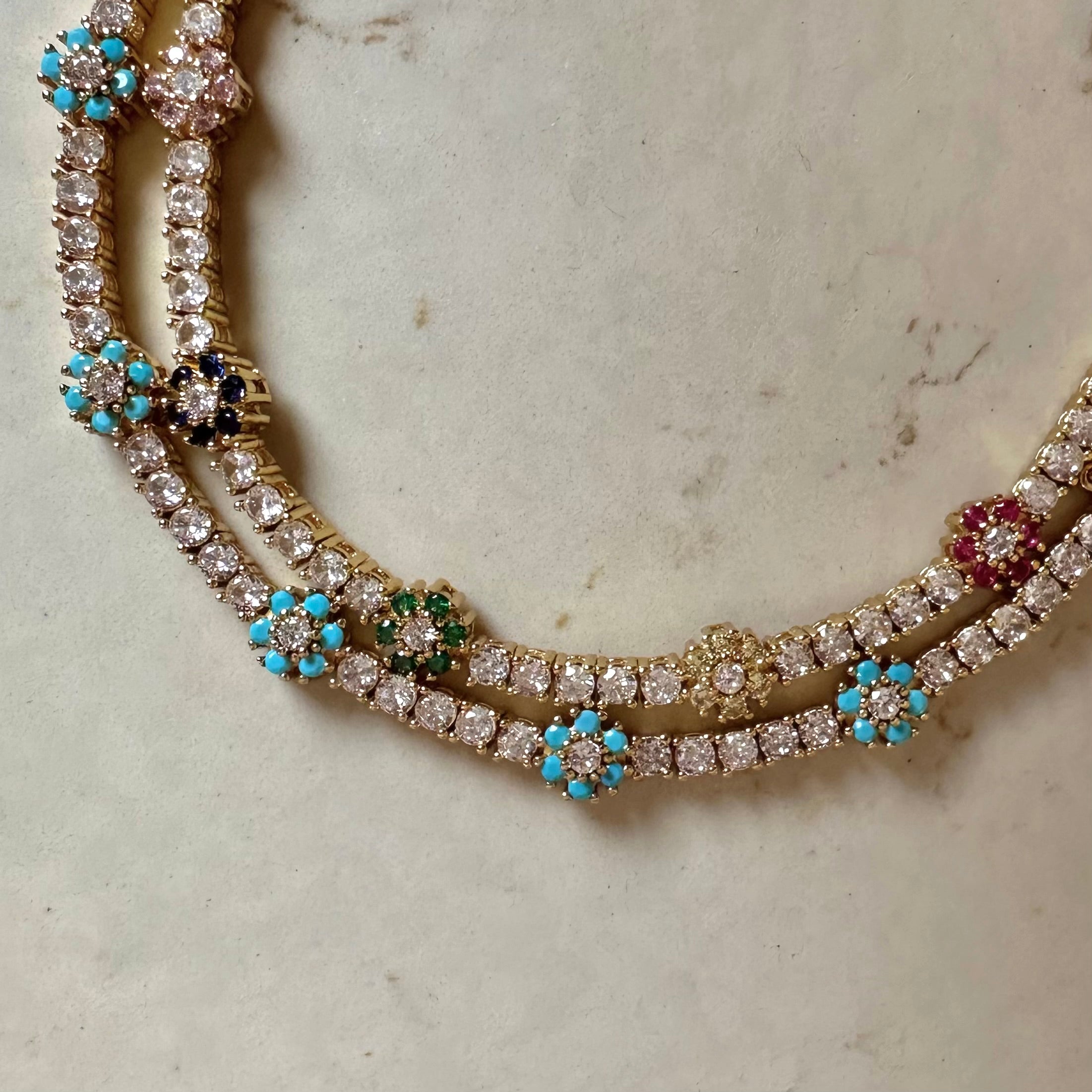 Daisy Tennis Bracelet