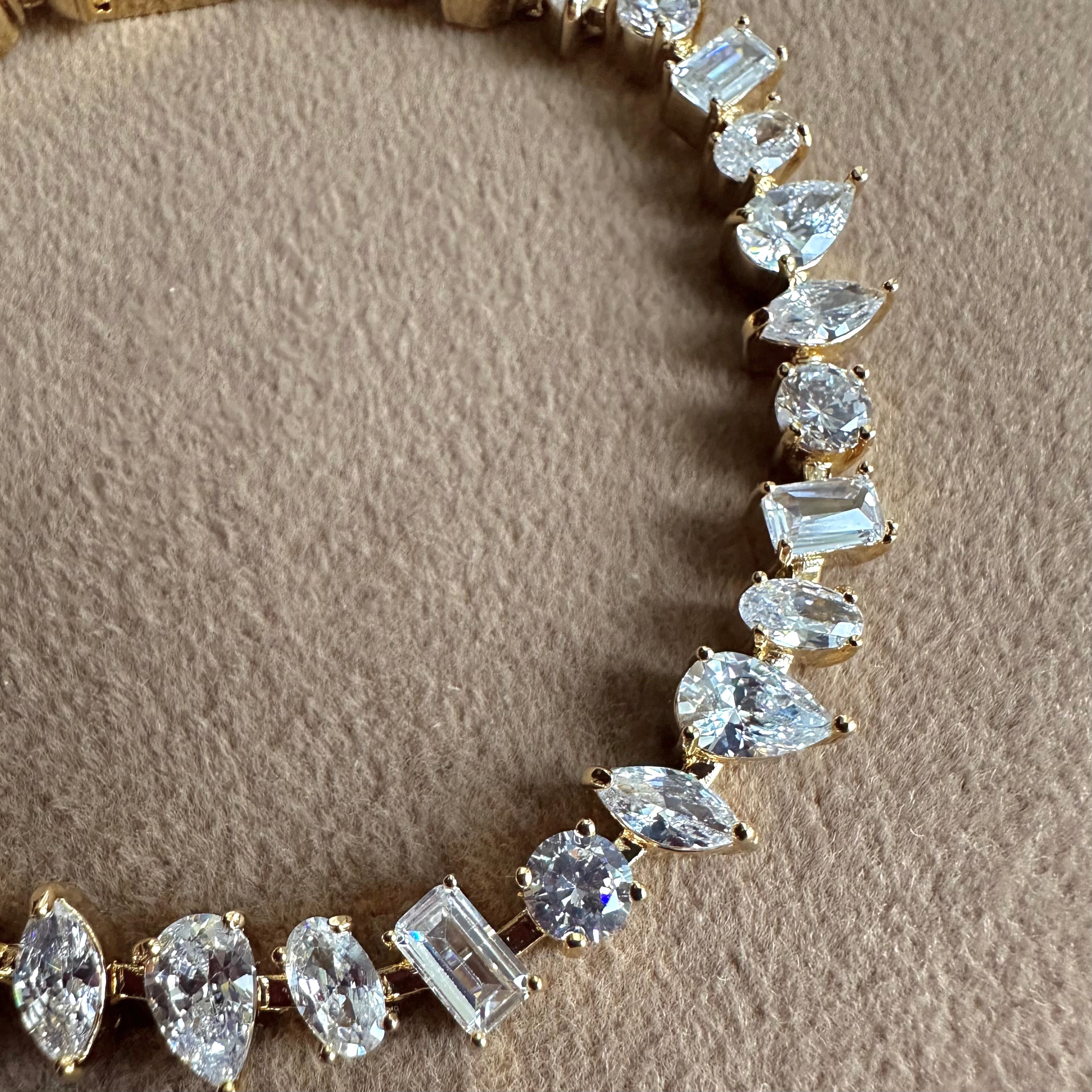 Multi-shape Tennis Bracelet