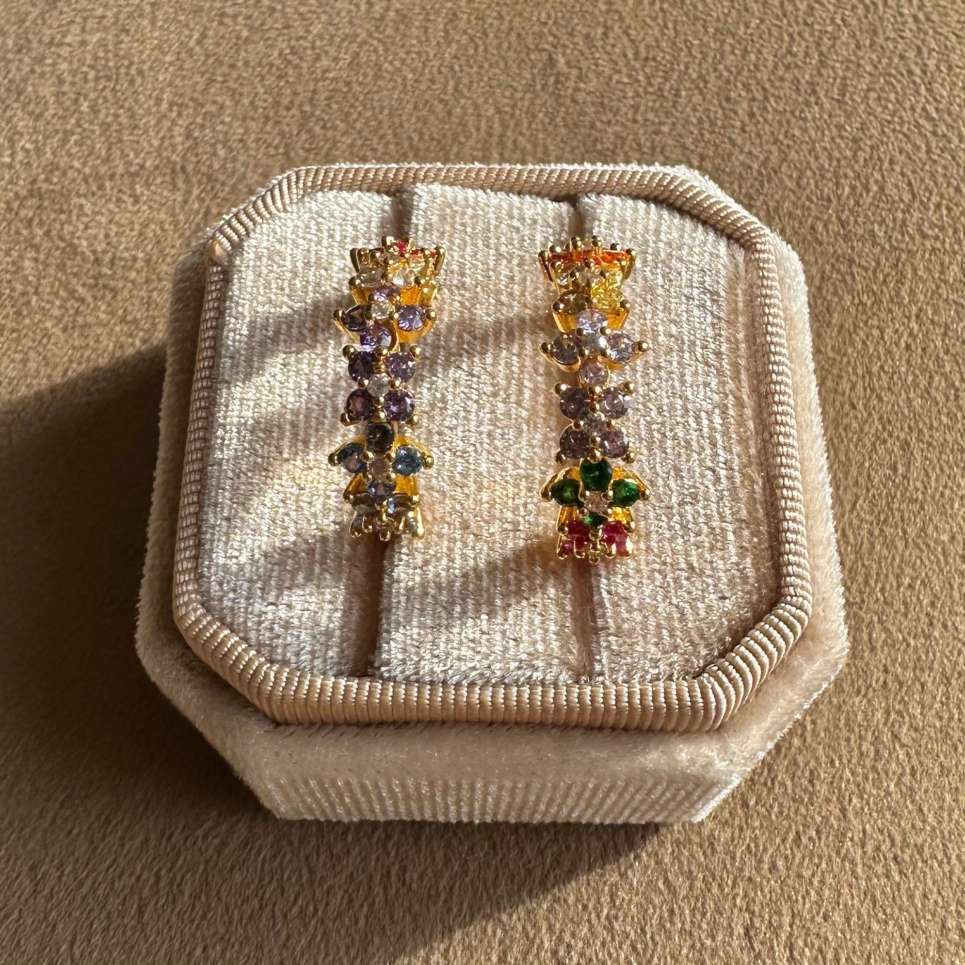 Poppy multicolor ring